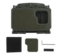 WLXW Custodia Tattica for Telefono Cellulare, Supporto for Mappa Navigazione, Gilet Molle, Portapiatti, Scatola Protezione for Il Torace for Smartphone(RG,GB-90)