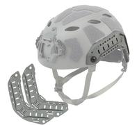 WLXW Guida Laterale For Casco Fast Tactical - Accessori For Casco Dal Taglio Alto, Base Adattatore For Luci, Telecamere Occhiali Con Cuffie Montati(Wg)