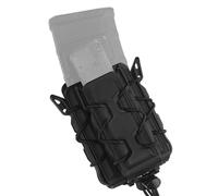 WLXW Porta Caricatore Tattico Combo MOLLE Con Porta Caricatore For Pistola 5.56 7.62 9mm Fondina For Softair Accessori For Attrezzature(BK)