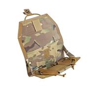 WLXW Supporto for Telefono Gilet Tattico, Custodia Telefono Tattica, Fondina for Telefono Cellulare Molle, Piccolo Supporto Telefono Cellulare for Chest Rig Sistema Molle/PLAS(CP)