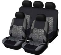 WLYGUO 9 Pezzi Auto Set Coprisedili per Jeep Grand Cherokee WJ 1999-2004, Set Fodere Anteriori e Posteriori Copri Sedili Auto Set Coprisedili