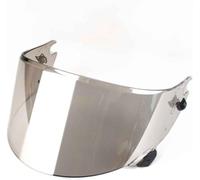 WLYGUO Visiera Casco Moto per Shark Race R PRO GP, Sostituzione della Visiera della Lente del Casco del Parabrezza del Motociclo Visiera Colorata,Normal-E Aurora Silver