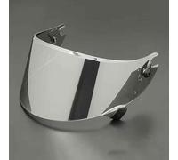 WLYGUO Visiera Casco Moto per Shark Race R PRO GP, Sostituzione della Visiera della Lente del Casco del Parabrezza del Motociclo Visiera Colorata,Normal-H Silver