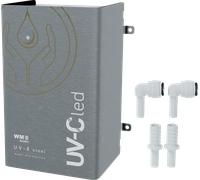 Wm aquatec uv-8 unità di disinfezione dell'acqua completamente automatica acciaio