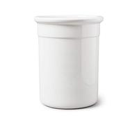 WM Bartleet & Sons 1750 Portautensili in Porcellana Tradizionale, Grande, Stile Classico, 17,5 cm, Colore: Bianco, Taglia Unica