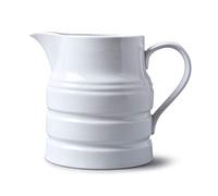WM Bartleet & Sons 1750 T301 - Caraffa tradizionale in porcellana, 325 ml, colore: Bianco
