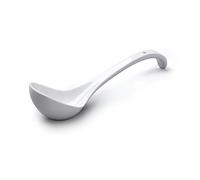 WM Bartleet & Sons 1750 T366 - Mestolo per salsa e zuppa, in porcellana, 27 cm, colore: Bianco