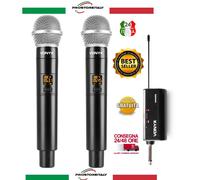Vonyx WM552, Radiomicrofoon, -95 dB, 40 - 18000 Hz, 0,5 procent, 90 dB, Draadloos (179.211)