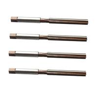 WMAMBZNDHP 4,5 mm 5 mm 5,5 mm 6 mm 6,5 mm Diametro di Taglio HSS Acciaio rapido Codolo Dritto Utensile Rotante Fresa Alesatore Manuale(1Piece 4.5mm Alloy)