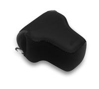 WMAMBZNDHP Custodia Morbida in Neoprene Borsa Fotografica Interna Adatta for Canon SX70 SX60 SX50 EOS R8 RP R50 con RF 24mm 35mm 15-30mm 24-50mm 24-105mm Adatta for Obiettivo STM(Black)