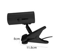 WMAMBZNDHP Portalampada da scrivania flessibile a 360 gradi E27 riscaldante for rettili UVA+UVB Copertura a clip for luce for animali domestici(Black US Plug)