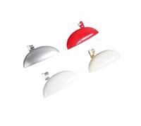 WMAMBZNDHP Utilizzare adatto for Geely Panda Porta anteriore posteriore Maniglia esterna Rosso Bianco Grigio argenteo Colore metallo(Withe,Front left)