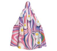 WMASTNjgdA Candy Vortex Unique Darkness Poncho Scialle - Coperta indossabile personalizzabile per donne, accessorio perfetto per costumi di Halloween, cavaliere, Akatsuki e altro ancora