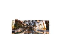 WMASTNjgdA Graziose fasce per capelli con fiocco, design unico e personalizzato per bambine, in morbido poliestere, perfette per 0-6 mesi a cascata accanto alla piscina tropicale