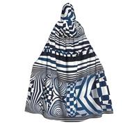 WMASTNjgdA Illustrazione trasfigurazione Unico Darkness Poncho Scialle - Coperta indossabile personalizzabile per donne, accessorio perfetto per costumi di Halloween, cavaliere, Akatsuki e altro