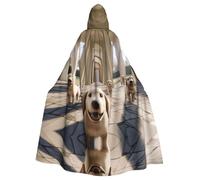 WMASTNjgdA Labrador Unique Darkness Poncho Scialle - Coperta indossabile personalizzabile per donne, accessorio perfetto per costumi di Halloween, cavaliere, Akatsuki e altro ancora