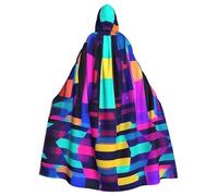 WMASTNjgdA Lampada volume neon Unique Darkness Poncho Scialle - Coperta indossabile personalizzabile per donne, accessorio perfetto per costumi di Halloween, cavaliere, Akatsuki e altro ancora