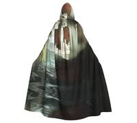 WMASTNjgdA Nave pirata sotto il sole Unico Darkness Poncho Scialle - Coperta indossabile personalizzabile per donne, accessorio perfetto per costumi di Halloween, cavaliere, Akatsuki e altro ancora