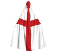 WMASTNjgdA Poncho scialle con bandiera dell'Inghilterra, coperta indossabile personalizzabile per donne, accessorio perfetto per costumi di Halloween, cavaliere, Akatsuki e altro ancora