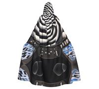 WMASTNjgdA Primo piano del pannello di controllo della nave unico Poncho Scialle - Coperta indossabile personalizzabile per donne, accessorio perfetto per costumi di Halloween, cavaliere, Akatsuki e