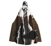 WMASTNjgdA Ritratto di un cammello unico poncho scialle - Coperta indossabile personalizzabile per donne, accessorio perfetto per costumi di Halloween, cavaliere, Akatsuki e altro ancora
