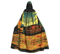 WMASTNjgdA Scialle poncho con cura progettata per la stanza del trono unico Darkness, coperta indossabile personalizzabile per donne, accessorio perfetto per costumi di Halloween, cavaliere, Akatsuki
