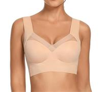 Wmbra, reggiseno Wmbra per correggere la postura, reggiseno estivo senza fili push-up comfort crossover, copertura posteriore completa, reggiseno taglie forti, reggiseni posturali da donna