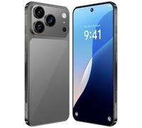 WMDMJT Nuovo smartphone I17 Pro Max 5G versione globale, Snapdragon 8 Gen 4 Ultra 7.3" Flow AMOLED DotDisplay 1440 * 3142, 16 GB di RAM 1 TB di ROM, supporta il riconoscimento facciale,Black-1TB