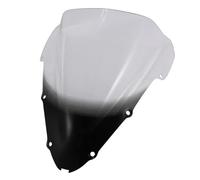 WMENZT Parabrezza Double Bubble Accessori per Moto Parabrezza per CBR 600 F4I 2001 2002 2003 2004 2005 2006 2007