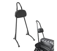 WMENZT Schienale Passeggero Posteriore Moto Sissy Bar Cuscino Schienale Sedile Accessori per H&Arley Sportster Custom XL1200C 2009-2018 Custom (EFI) XL 1200C 2007-2008