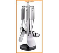 WMF 1876709990 Set con supporto per accessori, Acciaio inossidabile