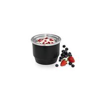 WMF 04 1686 0011 Contenitore da Cucina-contenitori da Cucina, Colore: Nero, in plastica, con Coperchio Basculante