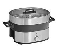 WMF 0415540011 Hot Pot & Steamer, Nero, Cromargan