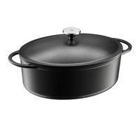 WMF 0571364290 - Casseruola con Coperchio, in ghisa, 30 x 23,5 cm