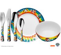 WMF 12.8808.9964 posata per bambino Set di posate per bambini Multicolore, Acciaio inox Acciaio inox