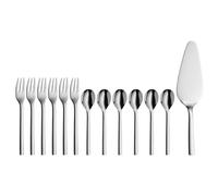 Linea Nuova, Set dolce 13 pz - Argento