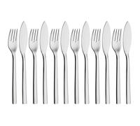 WMF SERVIZIO POSATE PESCE Nuova 12 Pezzi Acciaio Inox 1291506046