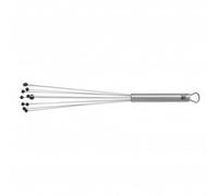 WMF Profi Plus frusta con anello riduttore, 32 cm frusta da cucina, sfere di plastica, acciaio INOX Cromargan parzialmente opacizzato, frusta, Quirl, lavabile in lavastoviglie
