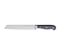 WMF Spitzenklasse Plus - Coltello da pane a doppia onda, 31,5 cm, prodotto in Germania, Performance Cut, manico XL, lama da 20 cm
