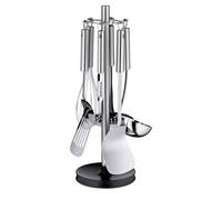 WMF 3201002908 Kit di aiuto da cucina in acciaio inox 7pz. Supporto con 6 aiut