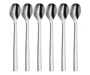 WMF Bar Macchiato Spoon 6-Pieces Nuova Cromargan Stainless Steel 18/10 Brushed A