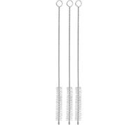 WMF Baric - Spazzola per cannuccia, 3 pezzi, 20 cm, per la pulizia di cannucce, cannucce in metallo, cannucce di vetro, spazzola per tubo del latte, spazzola per narghilè