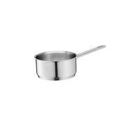 WMF Compact Cuisine - Casseruola da 16,5 cm, senza coperchio, piccola 1,5 l, a induzione, in acciaio INOX Cromargan lucido, scala interna non rivestita