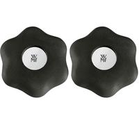 WMF Clever&More - Apribottiglie a Vite, 6 cm, in plastica, Acciaio Inox Cromargan, Diametro (Confezione da 2)