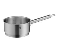 WMF Comfort Line - Casseruola con manico, 16 cm, senza coperchio, piccola 1,4 l, a induzione, in acciaio INOX Cromargan opaco, scalatura, impilabile, non rivestita