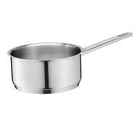 WMF Compact Cuisine - Casseruola da 16,5 cm, senza coperchio, piccola pentola da 1,5 l, per latte a induzione, piccola pentola in acciaio inox Cromargan lucidato, pentola per pasta con scala interna