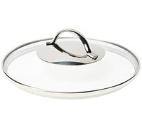 WMF Coperchio per pentole, 20 cm, coperchio in vetro con manico rotondo in metallo, coperchio per pentole e padelle, vetro resistente al calore, lavabile in lavastoviglie
