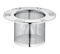 WMF Filtro da Tè per Tazze, Acciaio inox 18/10, Altezza 4.5 cm, Ø 9.5 cm