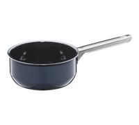 WMF Fusiontec Inspire - Casseruola senza coperchio, 16 cm, 1,3 l, pentola piccola, pentola per pasta, pentola per il latte a induzione, in ceramica high-tech, antigraffio, non rivestita, blu scuro,
