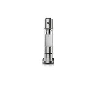 WMF Element One 0608116040 - Gorgogliatore a 3 livelli di frizzante, completamente automatico, salvaspazio, elegante cassa in acciaio INOX